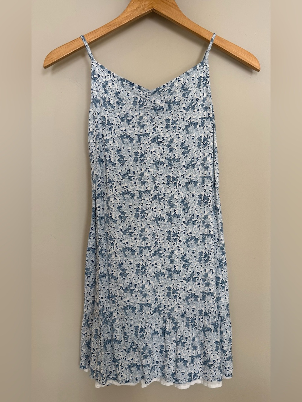 Abercrombie Kids Girls Blue & White Floral Dress - Size 11/12